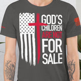 Mens God's Children Are Not For Sale T-Shirt