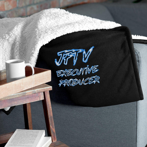 JFTV Executive Producer Premium Sherpa Blanket