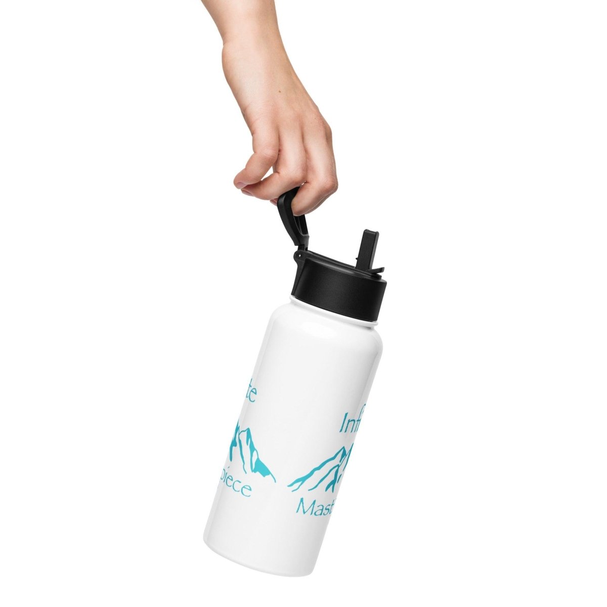 Light Blue "Legend" 32oz. Printed Stainless Steel Water Bottle - Infinite Mast3rpiece - 