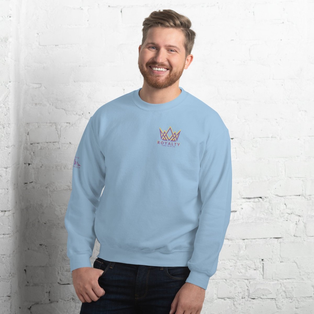 Mens Royalty in Christ Sweatshirt - Sweatshirt - Infinite Mast3rpiece - 