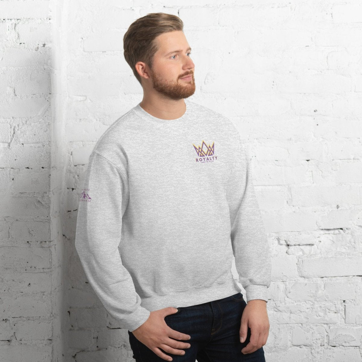 Mens Royalty in Christ Sweatshirt - Sweatshirt - Infinite Mast3rpiece - 