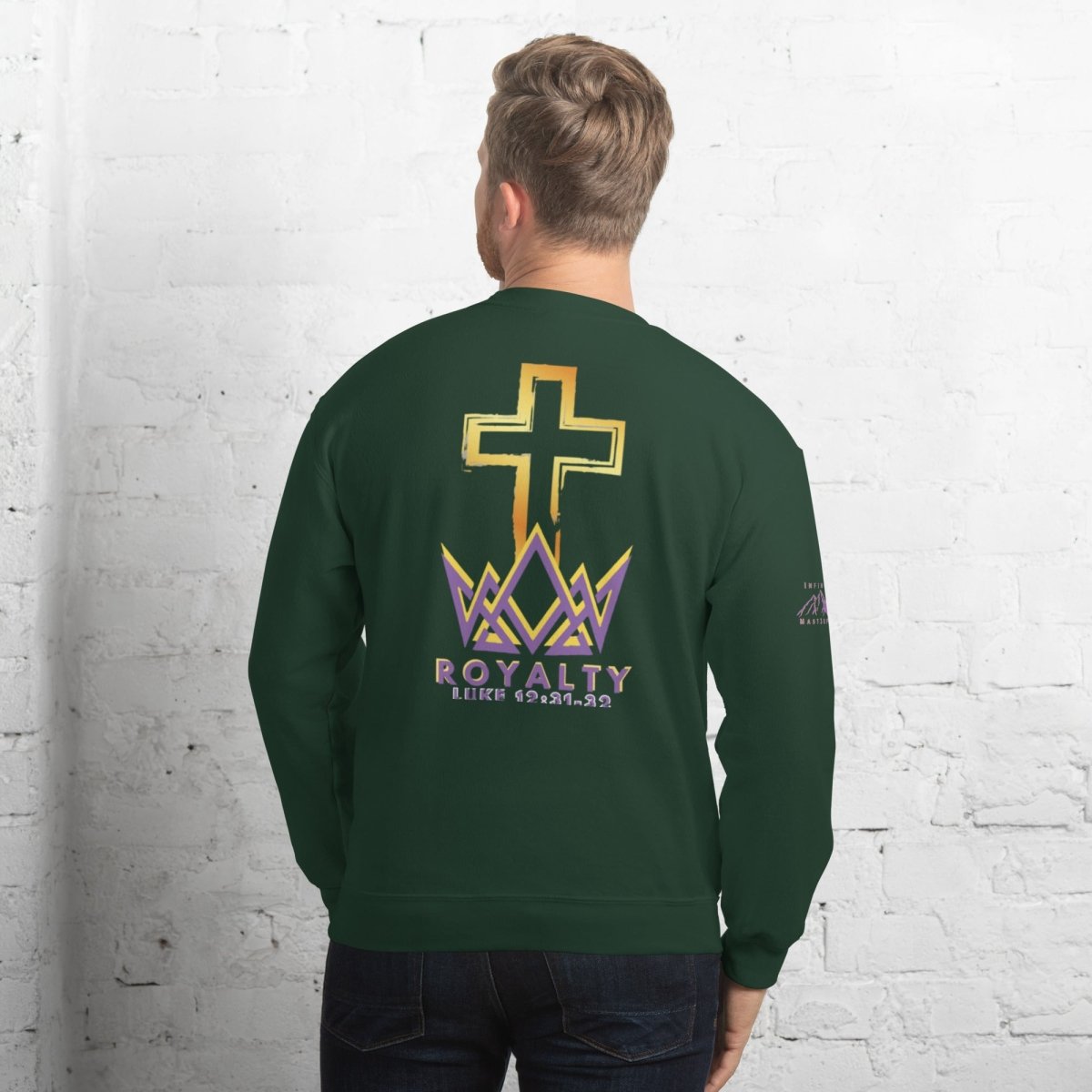 Mens Royalty in Christ Sweatshirt - Sweatshirt - Infinite Mast3rpiece - 