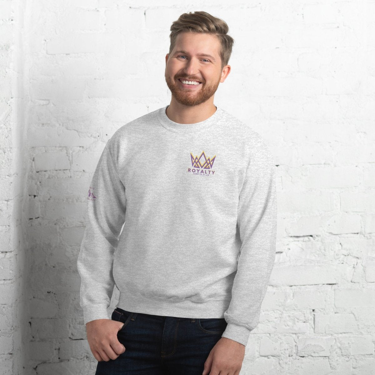 Mens Royalty in Christ Sweatshirt - Sweatshirt - Infinite Mast3rpiece - 