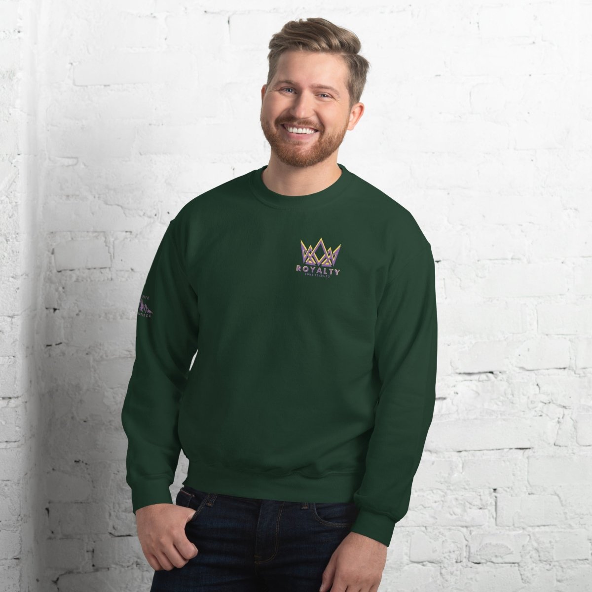 Mens Royalty in Christ Sweatshirt - Sweatshirt - Infinite Mast3rpiece - 