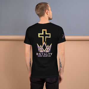 Mens Royalty in Christ T-Shirt - Short Sleeve T-Shirt - Infinite Mast3rpiece - 