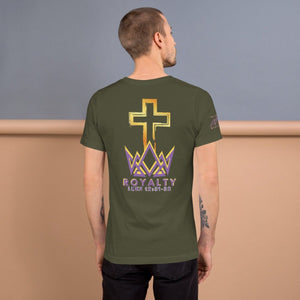 Mens Royalty in Christ T-Shirt - Short Sleeve T-Shirt - Infinite Mast3rpiece - 