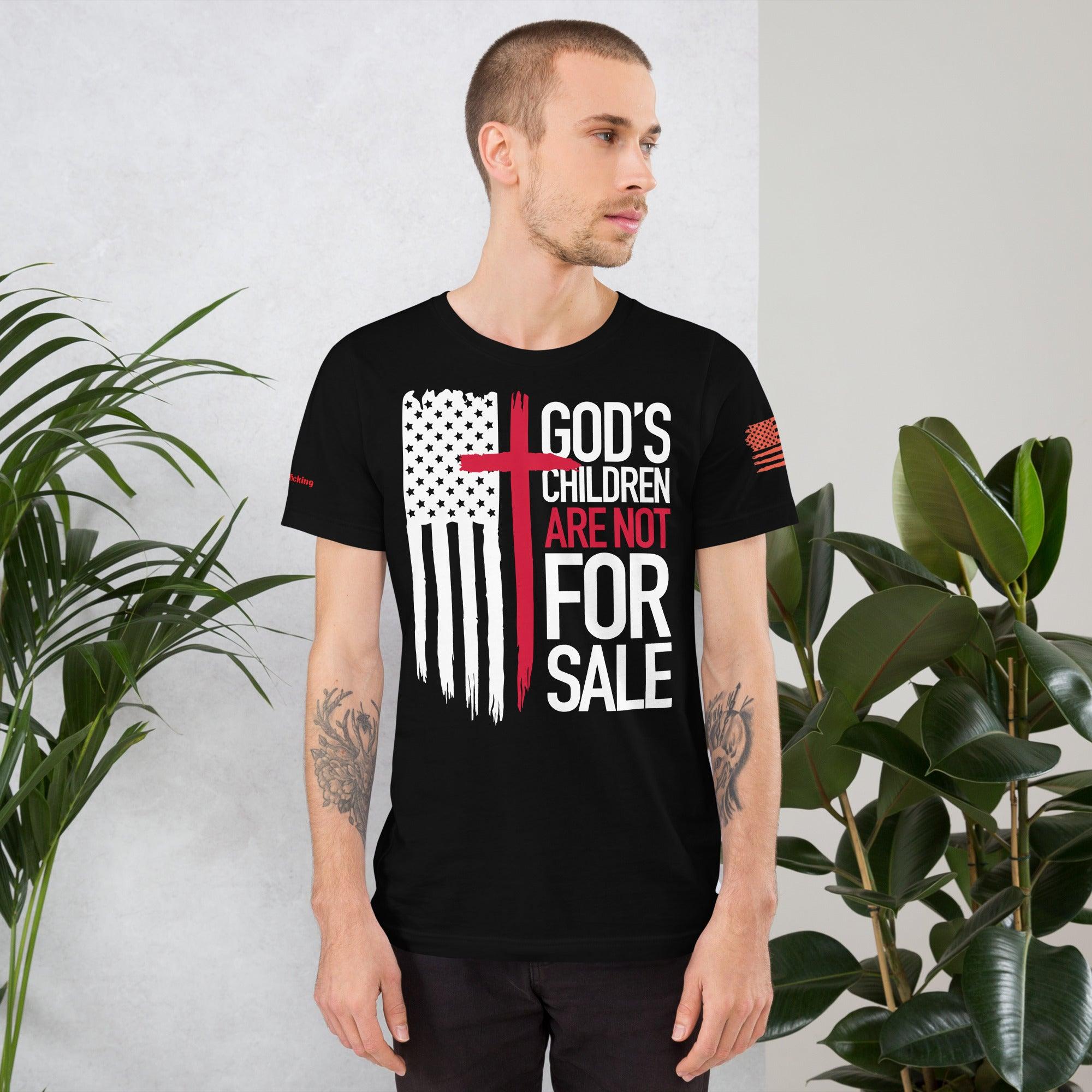 Mens God's Children Are Not For Sale T-Shirt